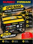Sumec Firman Generator SPG3000 Manual 2.5kVA - 3