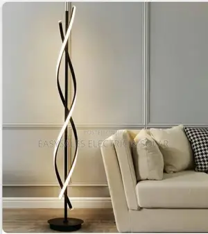 Geometric Line LED Floor Lamp