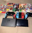 Nintendo Switch Bundle: Console, 5 Wasanni, 3 Controllers - 1