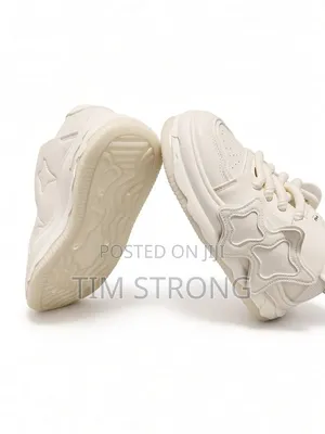 Farar Chunky Sneakers Mai Star Overlays