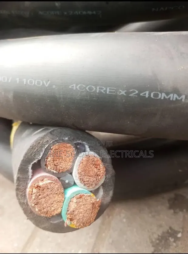 240mm 4 Core Flexible Cable - 1