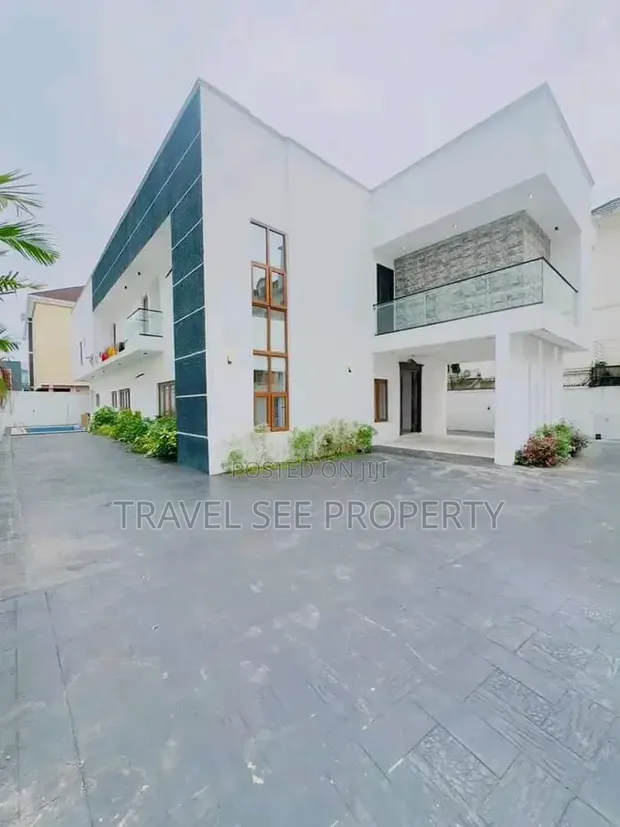 Furnished 6-Bedroom Mansion in Private Estate, Ikeja GRA for Sale - 1