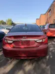 2010 Hyundai Sonata Limited Sedan FWD Burgundy - 4