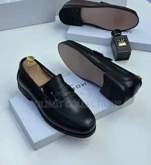 Moreschi Dress Loafers masu Baƙar Ƙafa