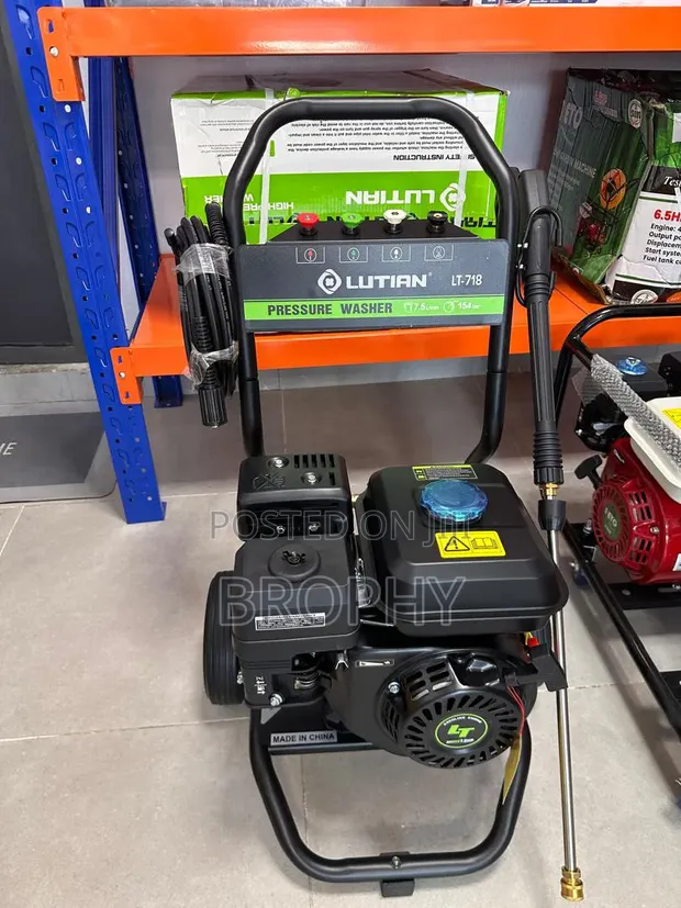 Lutian LT-718 7HP High Pressure Washer/Car Wash Machine - 1
