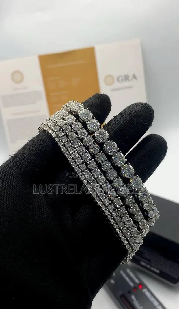 VVS Moissanite Tennis Bracelet - 1