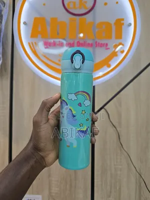 500ml Bakin Ruwa na Bakin Karfe na Unicorn ga Yara