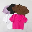 V Girl Crop Top - 2