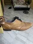 Adir Men's Classic Brown Leather Loafers - Size 44 - 1