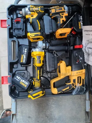 DeWalt 4-in-1 Cordless Power Tool Combo Kit 118V XR