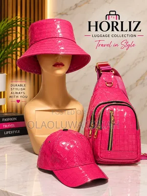 Backpack, Side Bag, Hat & Face Cap Combo