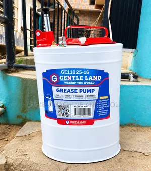 Manual Grease Pump - 16L High Pressure Hand Operated