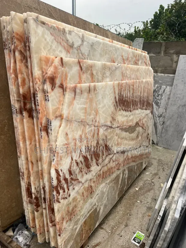 Onyx Marble Slabs don Girman Kicin & Matakala - 1