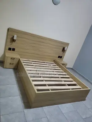 Luxury Bed Set Furniture with LED Lights