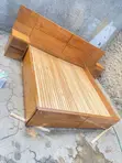 Luxury Bed Set Furniture with LED Lights - 3