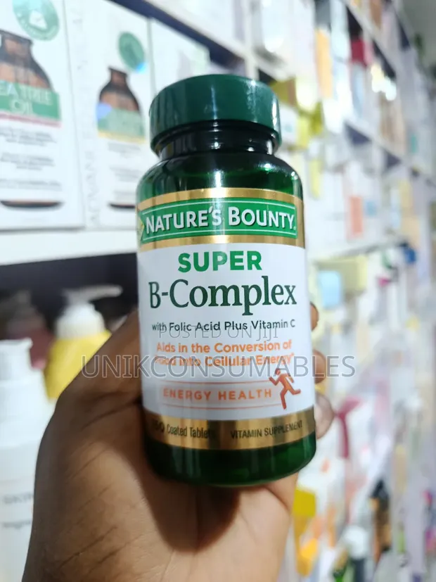 Nature's Bounty Super B-Complex da Vitamin C, Kwalba 150 - 1