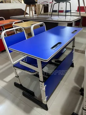 Sabon SK Rectangular Desk da Kujeru 2