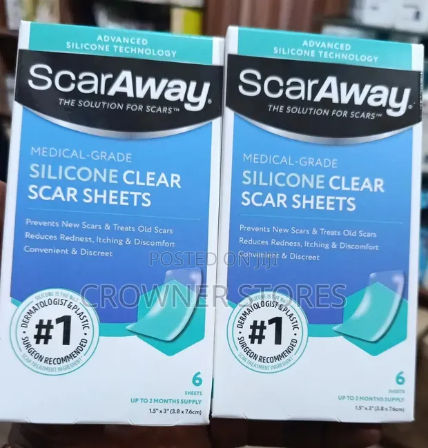 ScarAway Advanced Clear Silicone Scar Sheets - 1