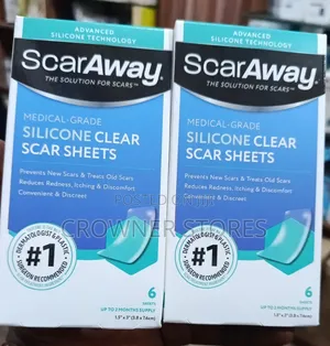 ScarAway Advanced Clear Silicone Scar Sheets