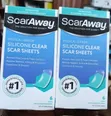 ScarAway Advanced Clear Silicone Scar Sheets - 1