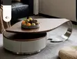 Modern Leaf-Shaped Coffee Table da Aljihun Ajiya - 1