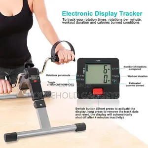 Foldable Mini Pedal Exercise Cycle
