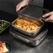 3-in-1 Stainless Steel Food Storage Container Set (850ml/1.1L/2.5L) - 2