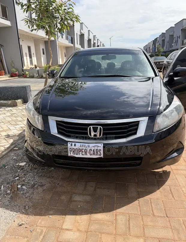 Honda Accord 2008 Black - 1
