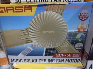 Sabon QASA 56" AC/DC Solar Ceiling Fan Motor (Da Remote)