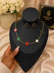 Stainless Steel VCA Necklace - 2