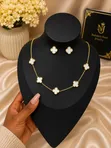 Stainless Steel VCA Necklace - 5