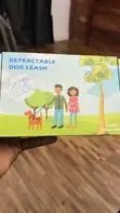 Retractable Dog Leash - Black - 1