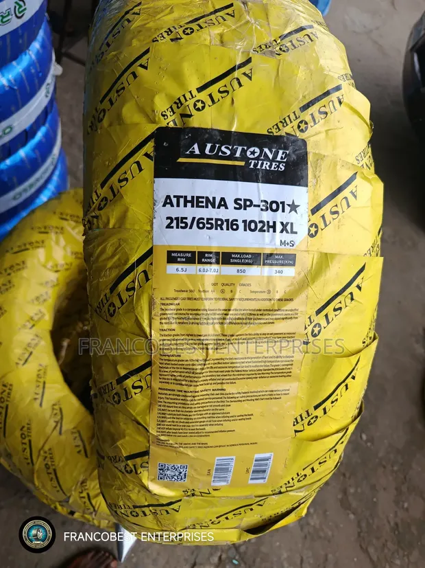 215/65R16 Austone Performance Tyre - 1