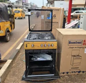 Scanfrost Standing Gas Cooker 60x60
