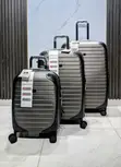 Paris Tourista Glossy Anti-Scratch Luggage Set - 1