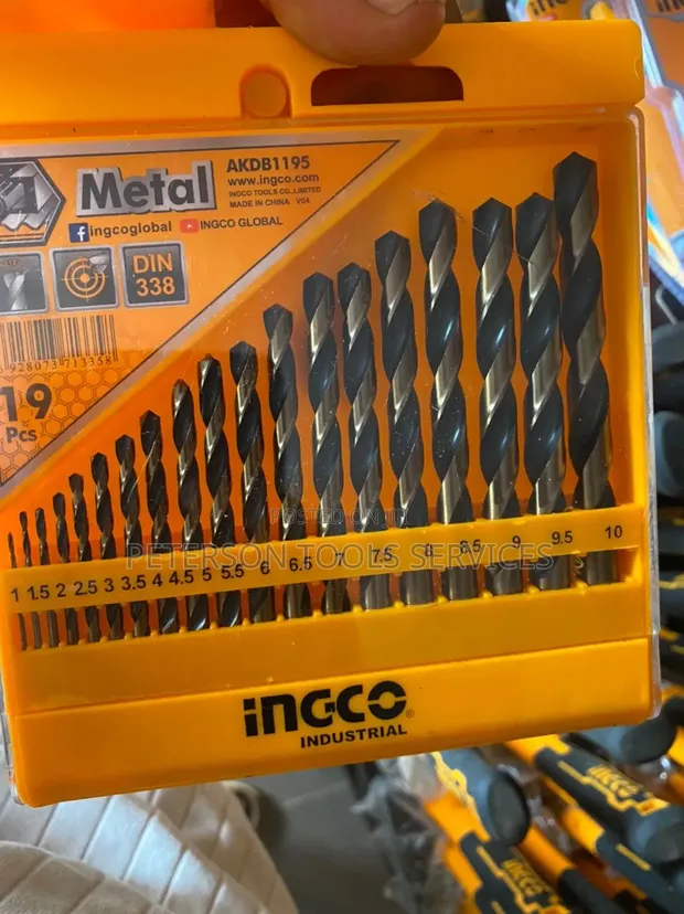 Ingco 19-Piece Borin Bit Set - 1