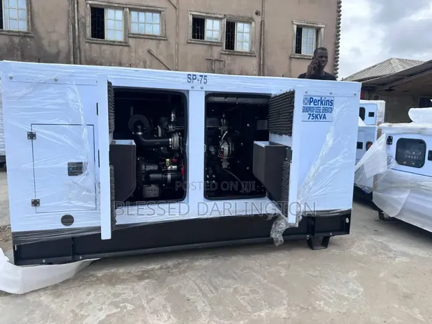 Brand New 75kVA Perkins Soundproof Diesel Generator - 1