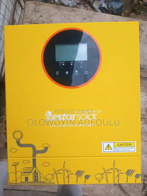 RESTARSOLAR 1.5kWh (24V) Hybrid Inverter - Siyarwa Mai Gaggawa - 1
