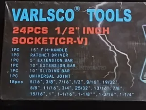 24-Piece 1/2" Drive Socket Set