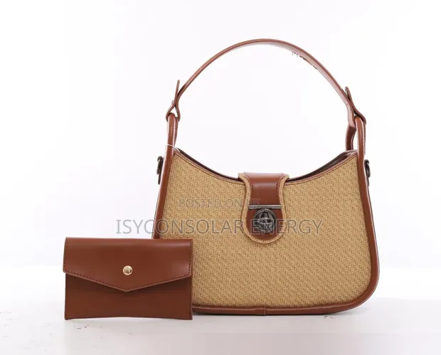 Brown Classic Handbag - 1