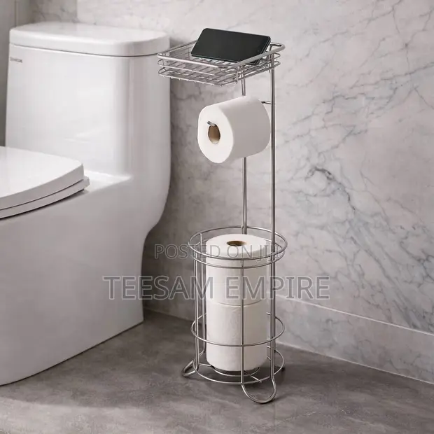 Adam Home Aluminum Rod 3-Layer Tissue Paper Rack - 1