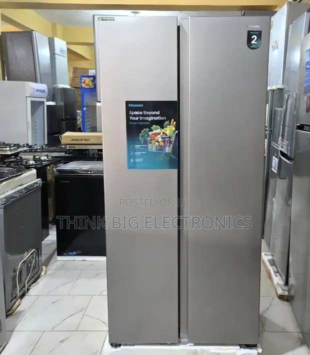 Hisense 430L Side-by-Side Refrigerator - 1