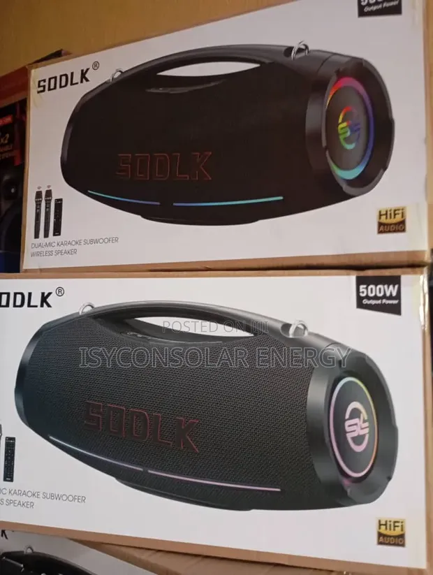 Sodlx Karaoke Wireless Speaker - 1