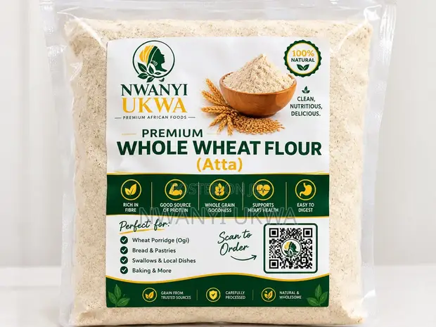 Nwanyi Ukwa Premium Whole Wheat Flour 3kg - 1