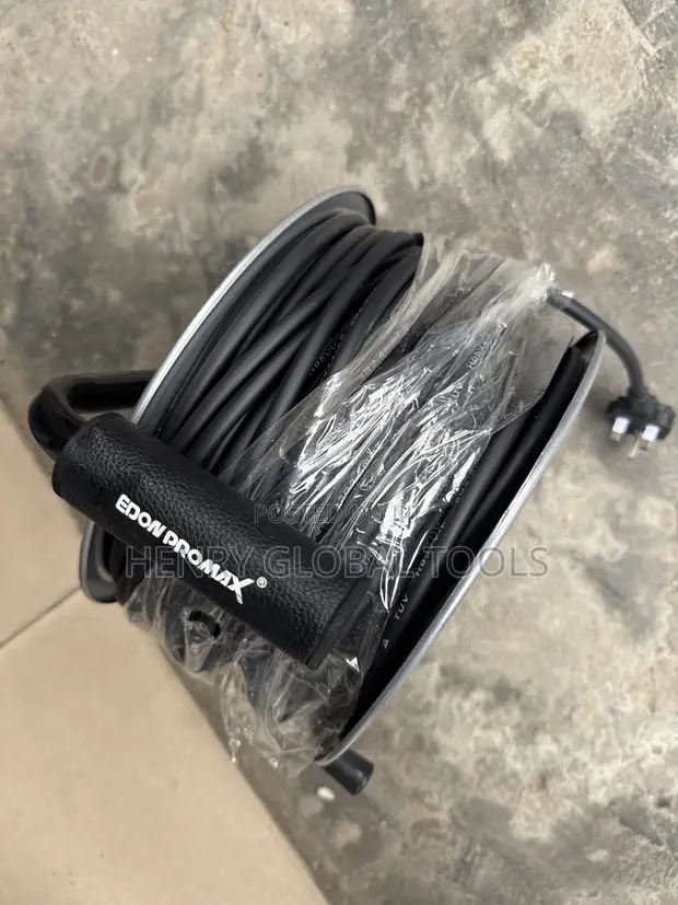 EDOM PROMAX 50m Cable Reel - 2.5mm² Copper Cable - 1