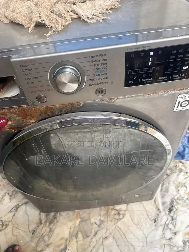 LG Automatic Washing Machine Washer Dryer - Direct Drive - 1