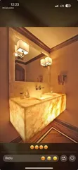 Onyx Marble Slabs - Kitchen da Tangar Kayi na Alatu - 1