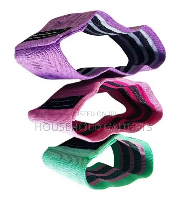 Hip Resistance Band Set for Yoga & Exercise - 1