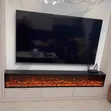 Electric Fireplace Insert for TV Console Mount (Multi-Color, Remote) - 1