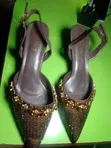 Women's Brown Cover Shoes - Size 41 - 1